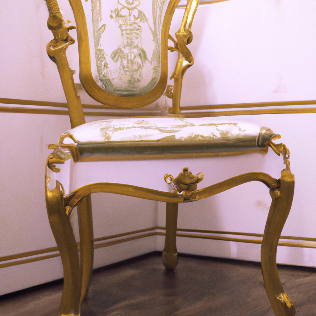 Baroque design chair