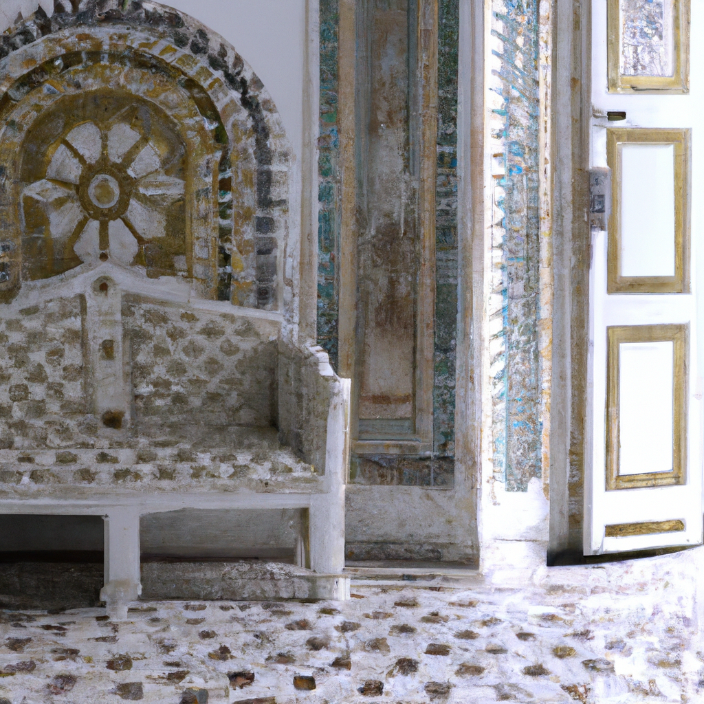 Chaise baroque en tunisie