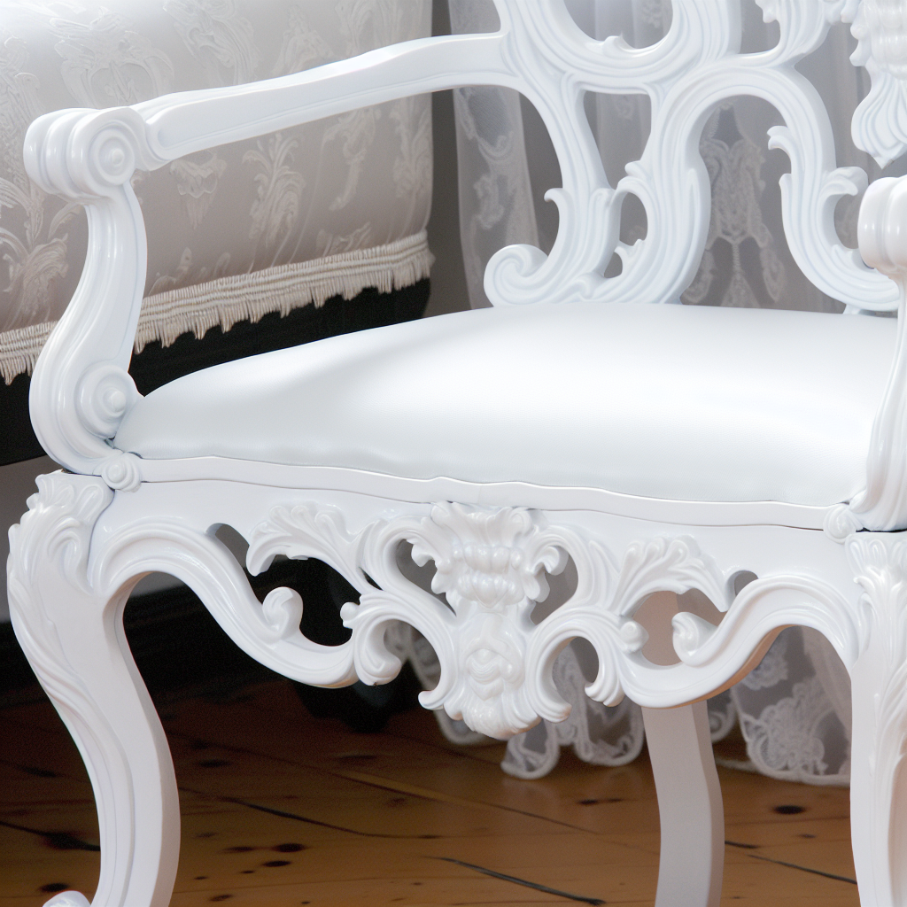 une chaise baroque blanche soigneusement 1024x1024 24620790