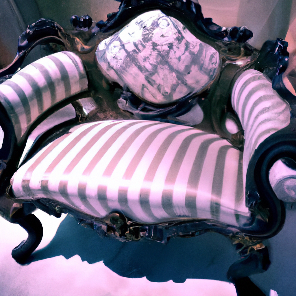 chaise baroque moderne design