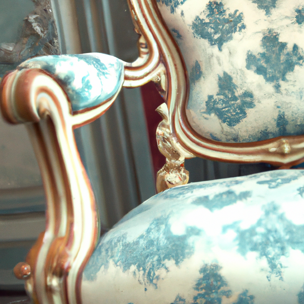 Lot Chaise Baroque