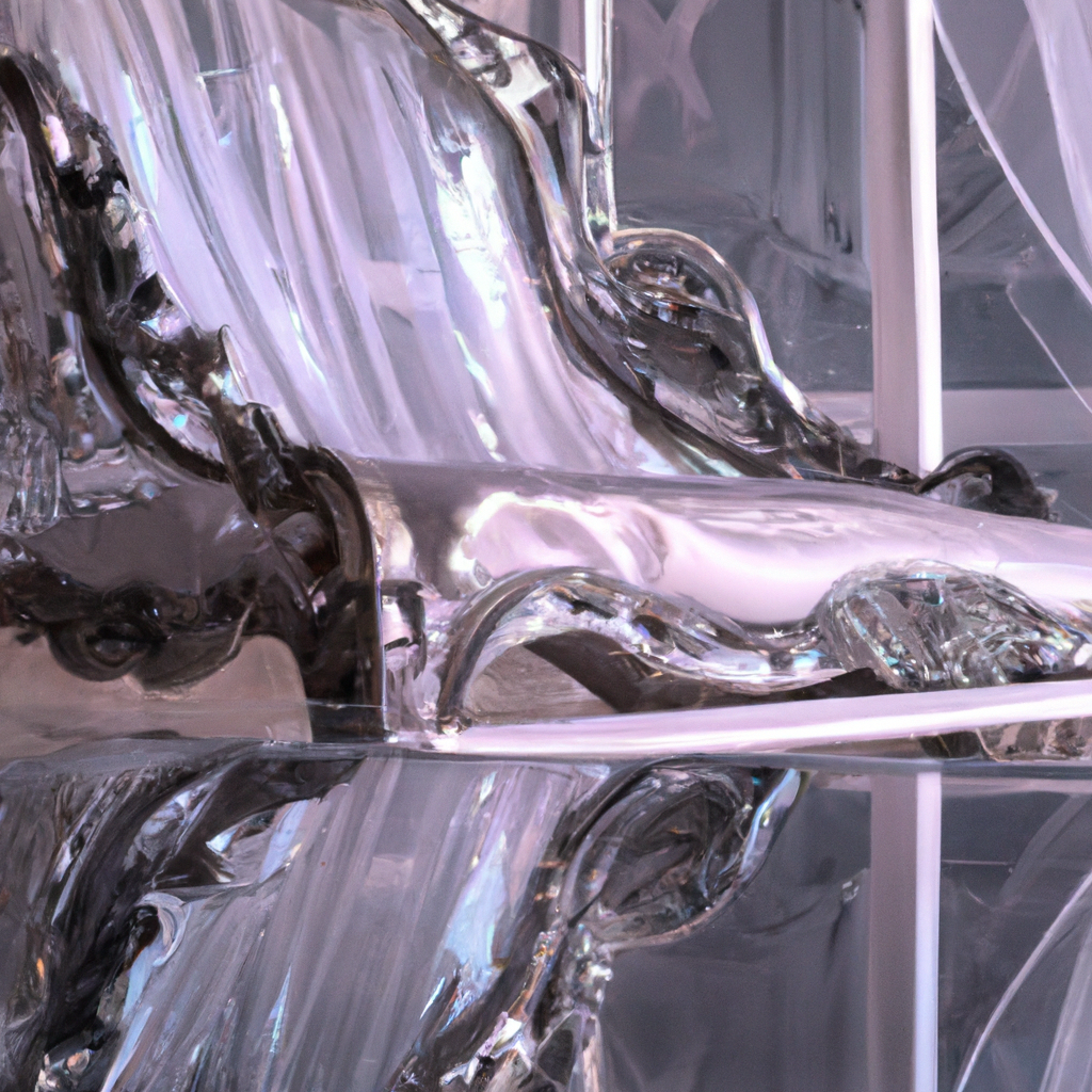 Chaise Plexiglass Baroque