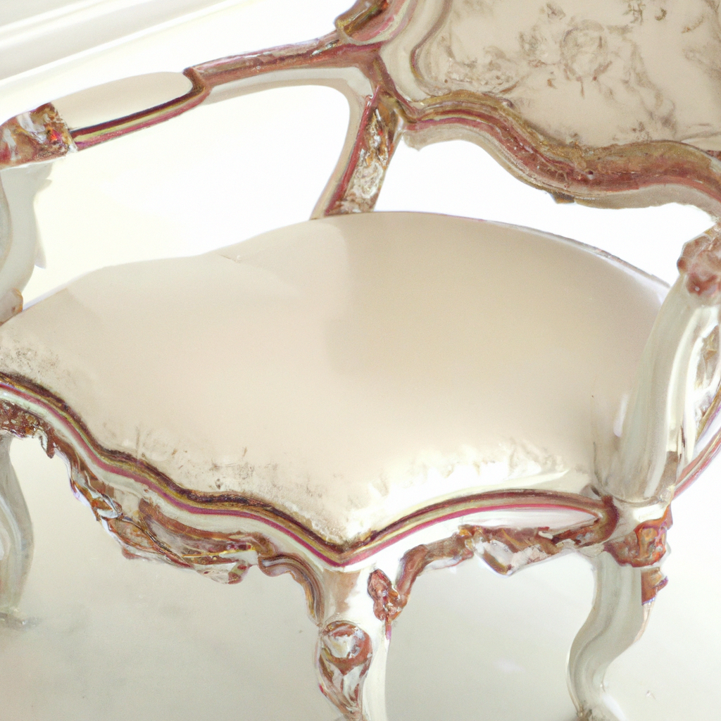 Chaise Baroque Blanche Pas Cher