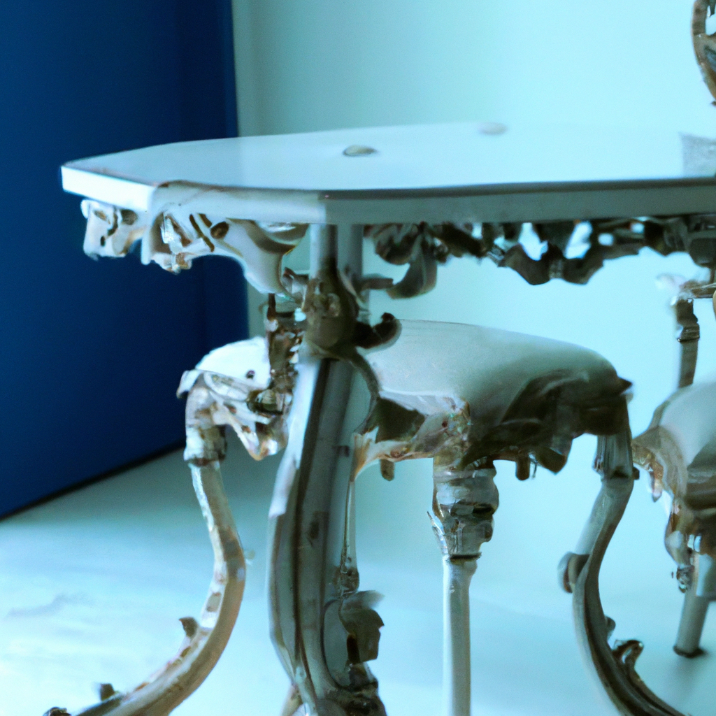 Table et Chaise Style Baroque