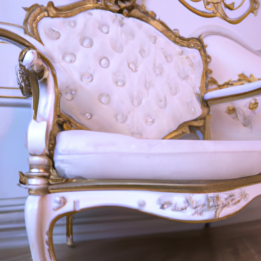 Chaise style baroque