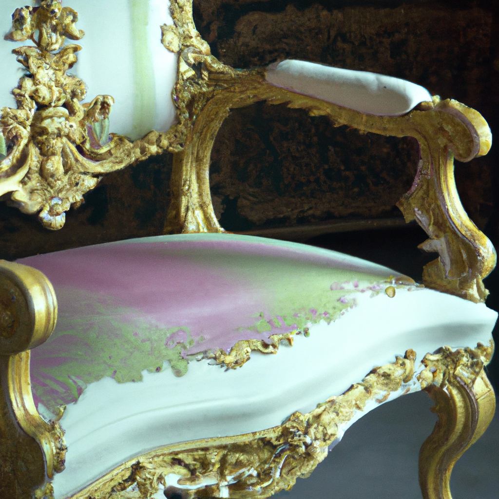 Chaise Bureau Baroque