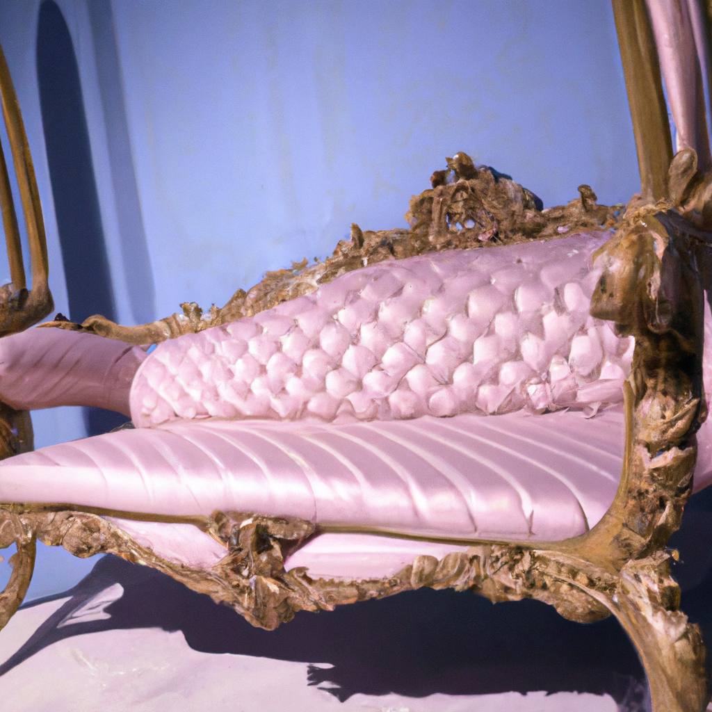 Chaise baroque lounge