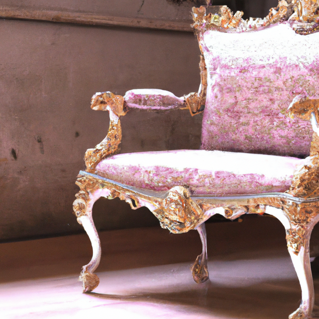 Chaise baroque duchesse