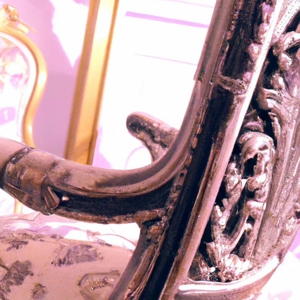 Chaise baroque contemporaine