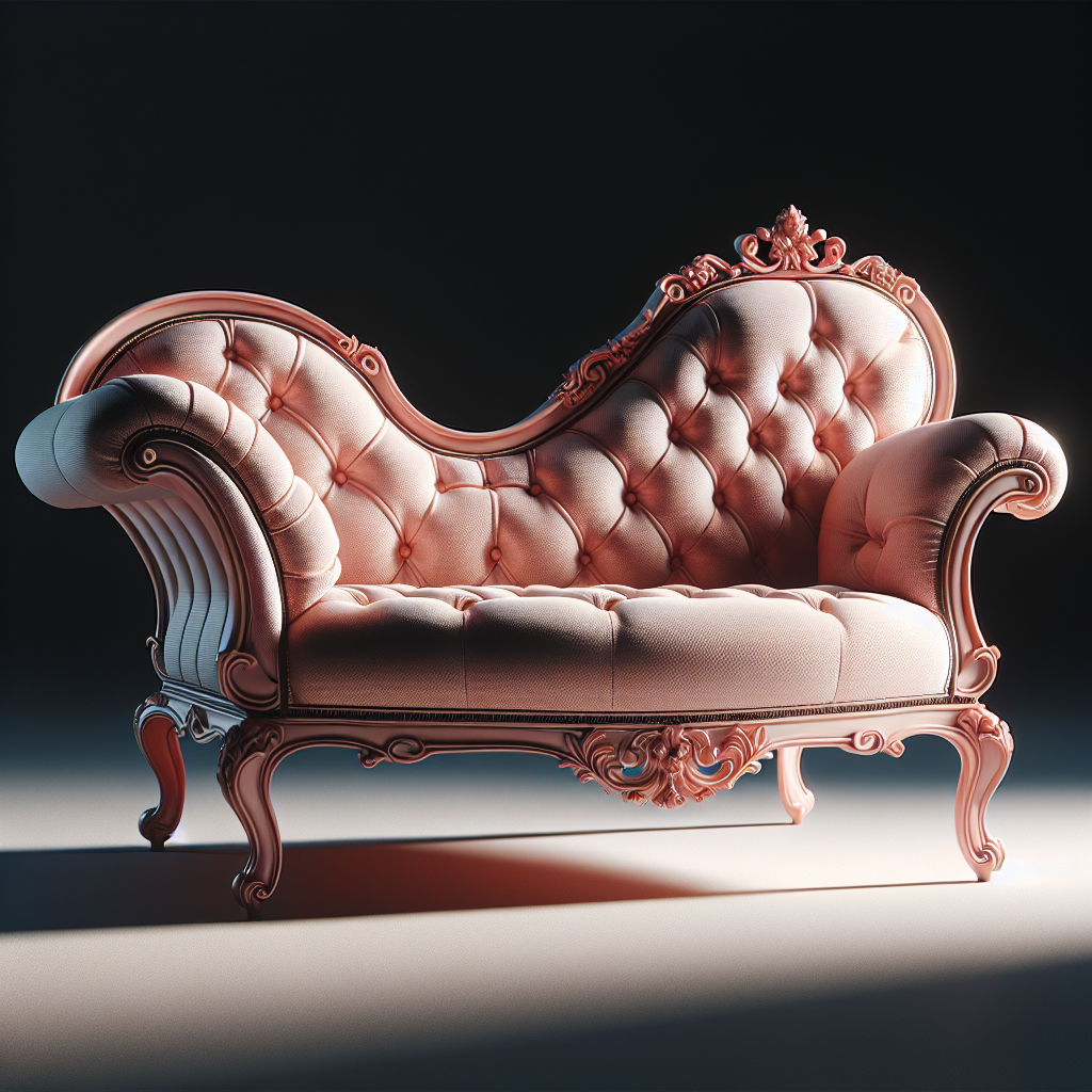 Chaise baroque rose maison du monde