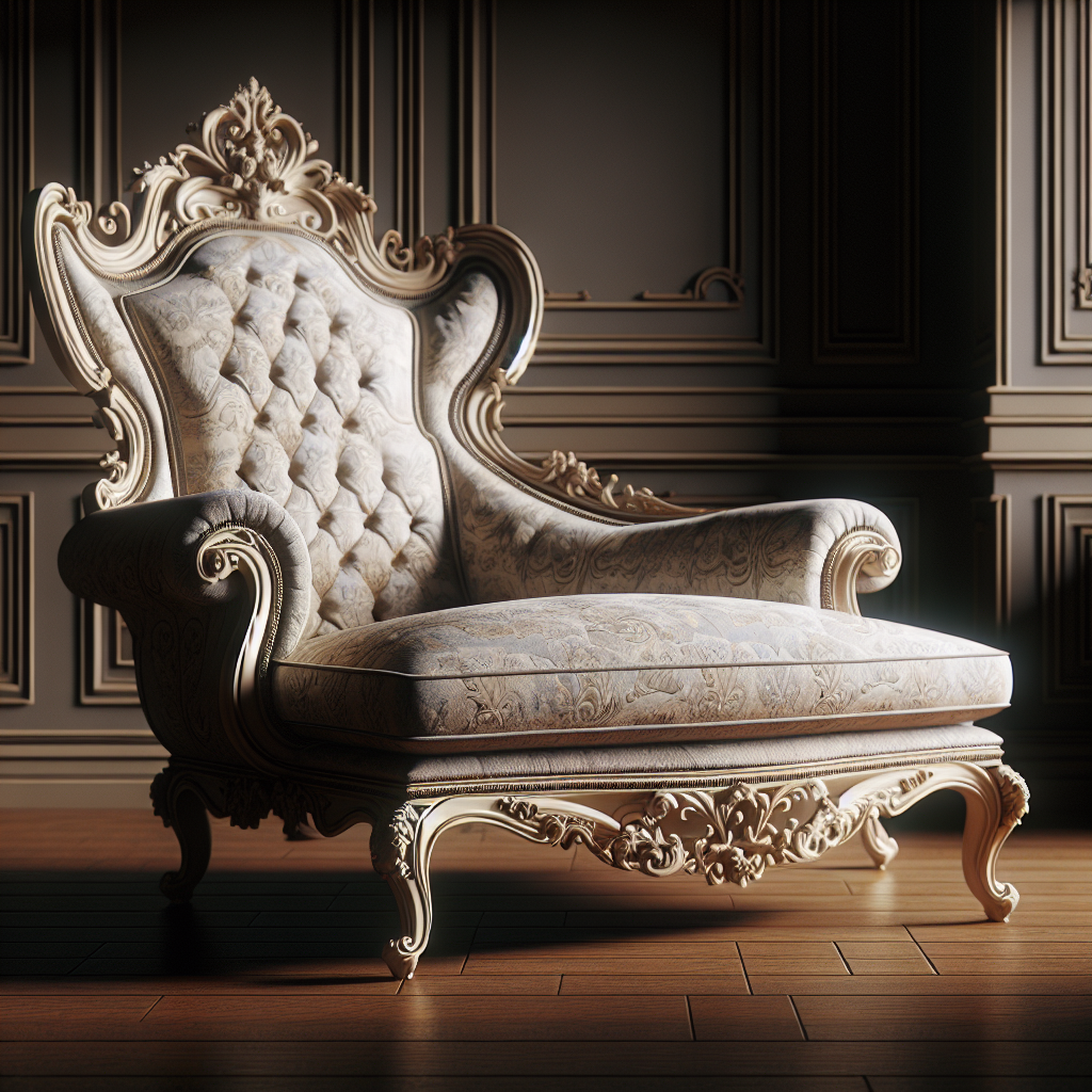 Chaise baroque pas cher cdiscount